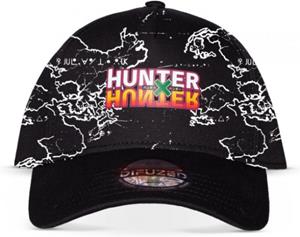 Difuzed Hunter X Hunter Curved Bill Cap Logo AOP