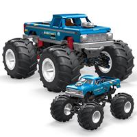 Mega Construx Hot Wheels Collector Bigfoot Monster Truck Auto, Konstruktionsspielzeug
