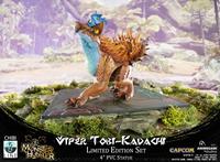 Animegami Studios Monster Hunter PVC Statue Viper Tobi-Kadachi 10 cm
