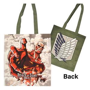 POPbuddies Attack on Titan Tote Bag Colossal Titan