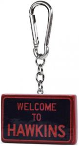 Pyramid International Stranger Things 3D Rubber Keychain Hawkins Sign 6 cm