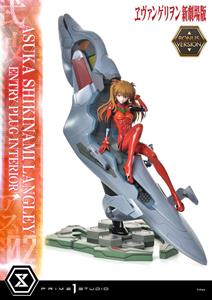 Prime 1 Studio Rebuild of Evangelion Statue 1/4 Asuka Shikinami Langley Bonus Version 66 cm