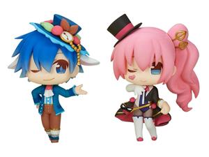 Emon Toys Hatsune Miku PVC Statues Kaito & Megrine Ruka 10 cm
