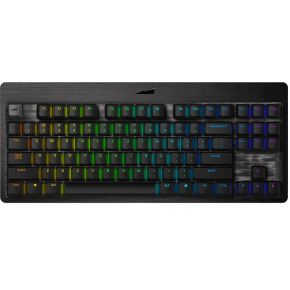 Mountain »Everest Core TKL MX Silent Red« Gaming-Tastatur (ANSI QWERTY US English Layout RGB-LED-Beleuchtung TKL-Format schwarz)