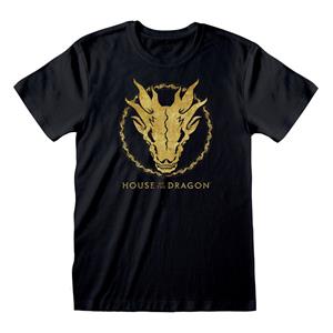 houseofthedragon House Of The Dragon - Gold Ink Skull - - T-Shirts