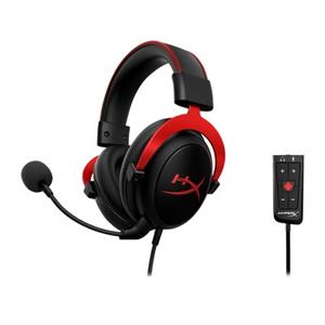 HyperX Cloud II Red Gaming Over Ear Headset kabelgebunden Stereo Schwarz/Rot