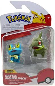 Jazwares Pokémon Battle Figure Pack Mini Figure 2-Pack Axew & Froakie 5 cm