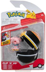 Jazwares Pokémon Clip'n'Go Poké Balls Wave 11 Snubbull & Luxury Ball