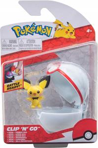 Jazwares Pokémon Clip'n'Go Poké Balls Wave 12 Pichu & Premier Ball