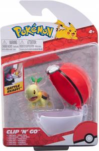 Jazwares Pokémon Clip'n'Go Poké Balls Wave 12 Turtwig & Poké Ball