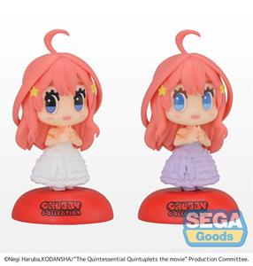 Sega The Quintessential Quintuplets: The Movie Chubby Collection PVC Statue Itsuki Nakano 11 cm