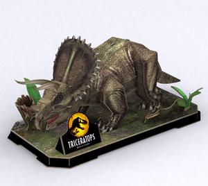 Revell GmbH 3D Puzzle Jurassic World - Triceratops