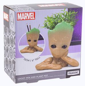 Paladone Products Guardians Of The Galaxy Pen Plant Pot Groot