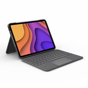 Logitech Tablet Toetsenbord Folio Touch Ipad Air (Grijs)