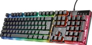 Trust »GXT 835 Azor Gaming-Tastatur Anti-Ghosting Rutschfest LED-Farbmodi Kabel« Tastatur