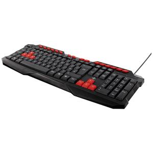 DELTACO »Gaming Tastatur (orange LED, Anti-Ghosting, USB, UK Layout)« PC-Tastatur (inkl. 5 Jahre Herstellergarantie)