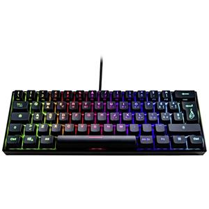 surefiregaming Surefire Gaming KingPin M1 Kabelgebunden, USB Gaming-Tastatur Beleuchtet, Multimediatasten Italienis