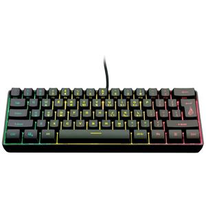 surefiregaming Surefire Gaming KingPin X1 Kabelgebunden, USB Gaming-Tastatur Beleuchtet, Multimediatasten US-Englis