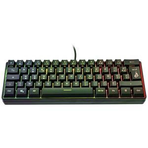 Surefire Gaming KingPin X1 Gaming-toetsenbord Kabelgebonden, USB Verlicht, Multimediatoetsen AZERTY, Frans Zwart