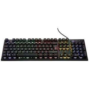 surefiregaming Surefire Gaming KingPin X2 Kabelgebunden, USB Gaming-Tastatur Beleuchtet, Multimediatasten Französi