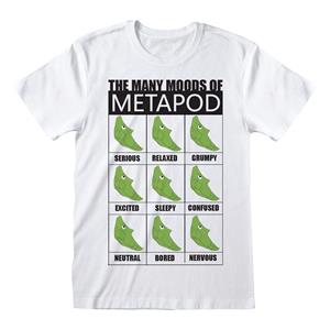 Pokémon - Many Moods Of Metapod White - T - T-Shirts