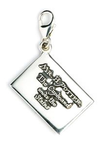 Carat Shop Harry Potter Sterling Silver Hogwarts Acceptance Letter Clip on Charm