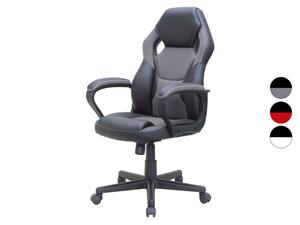 byLIVING Gaming-Stuhl "Matteo", Kunstleder-Netzstoff, verstellbarer Gaming Chair