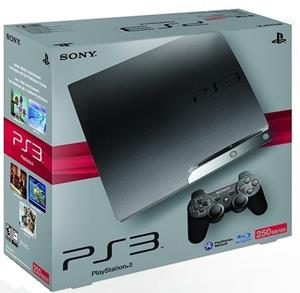 PlayStation 3 slim 250 GB [incl. draadloze controller] zwart - refurbished