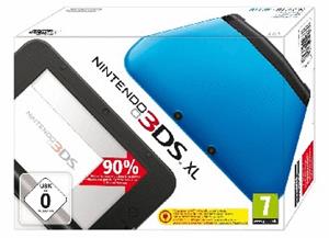3DS XL [incl. 4GB geheugenkaart] blauwzwart - refurbished