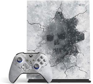 Xbox One X 1TB [Gears 5 Limited Edition inkl. Kait Diaz Wireless Controller, ohne Spiel] grau - refurbished