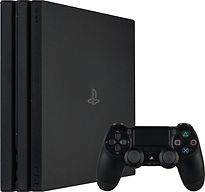 Playstation 4 pro 1 TB [incl. draadloze controller] zwart - refurbished