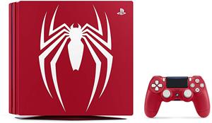 Playstation 4 pro 1 TB [Spider-Man Limited Edition incl. draadloze controller] rood - refurbished