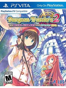 Dungeon Travelers 2: The Royal Library & the Monster Seal - Sony PlayStation Vita - RPG - PEGI 16