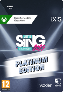 Deep Silver Let's Sing 2023 Hits Français et Internationaux Platinum Edition