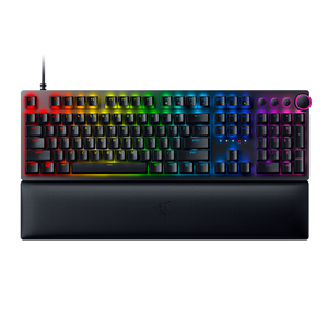 Razer Huntsman V2 (DE) Gaming Tastatur Clicky Optical Switch (Purple)