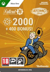 Bethesda 2000 (+400 als Bonus) Atome - Fallout 76