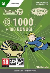 Bethesda 1000 Atoms (+100 extra) - Fallout 76