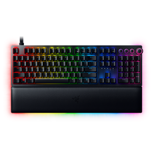 Razer Huntsman V2 Analog Gaming Keyboard - Razer Analog Optical Switches - Multi-function Digital Dial and 4 Media Keys - German Layout