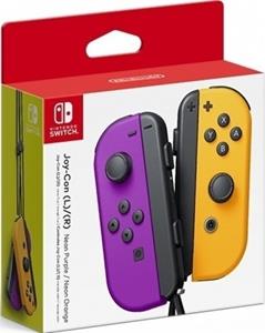 Nintendo Switch Joy-Con Controller Pair (Neon Purple / Neon Orange)