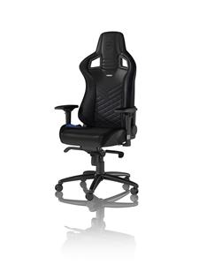 noblechairs EPIC Series - Black / Blue Gaming stoel - Zwart / Blauw - PU Leer - Tot 120 kg