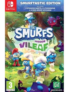 Microids The Smurfs: Mission ViLeaf (Smurftastic Edition) (Code in a Box) - Nintendo Switch - Platformgame