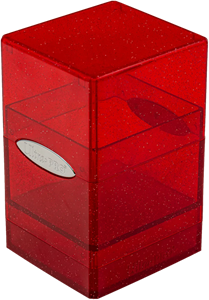 Ultra Pro Deckbox Satin Tower - Glitter Red
