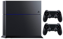 PlayStation 4 1 TB [Ultimate Player Edition incl. 2 draadloze controllers, B-Chassis] zwart - refurbished