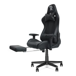 Ranqer Felix Pro gamestoel met voetsteun zwart - RQ-FELIX-PRO-BLK-1