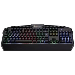 Verbatim SureFire KingPin RGB Gaming Multimedia Keyboard Kabelgebunden Gaming-Tastatur Beleuchtet No