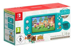 Switch Lite (Turquoise) Animal Crossing New Horizons Timmy&Tommy Aloha Edition