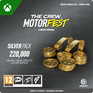 Ubisoft The Crew™ Motorfest Zilverpack (220.000 crewcredits)