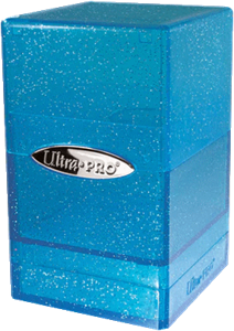 Ultra Pro Deckbox - Satin Tower Glitter Blue
