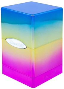 Ultra Pro Deckbox Satin Tower Hi-Gloss Rainbow