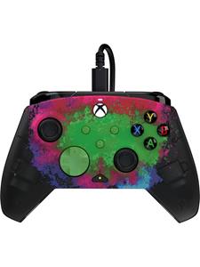 PDP Gaming Rematch Wired Controller - Space Dust Glow in the Dark